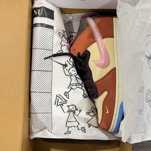 Nike Dunk Mid Social Status Free Lunch Milk